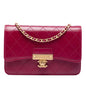 Chanel Stitched Goatskin Golden CC Wallet On Chain