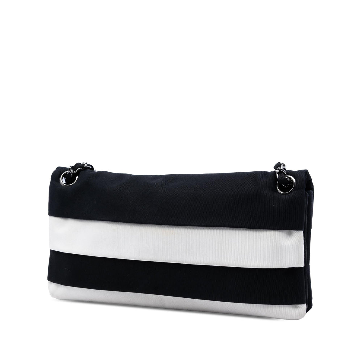 Chanel Striped Canvas Reissue 2.55 Single Flap