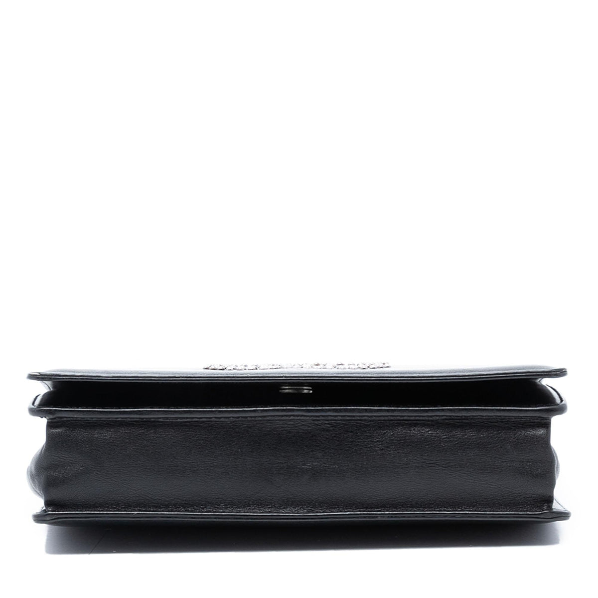 Chanel Studded Lambskin CC Wallet on Chain