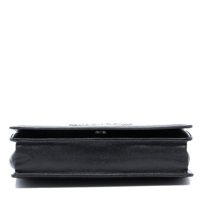 Chanel Studded Lambskin CC Wallet on Chain