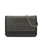 Chanel Studded Leather Wallet on Chain