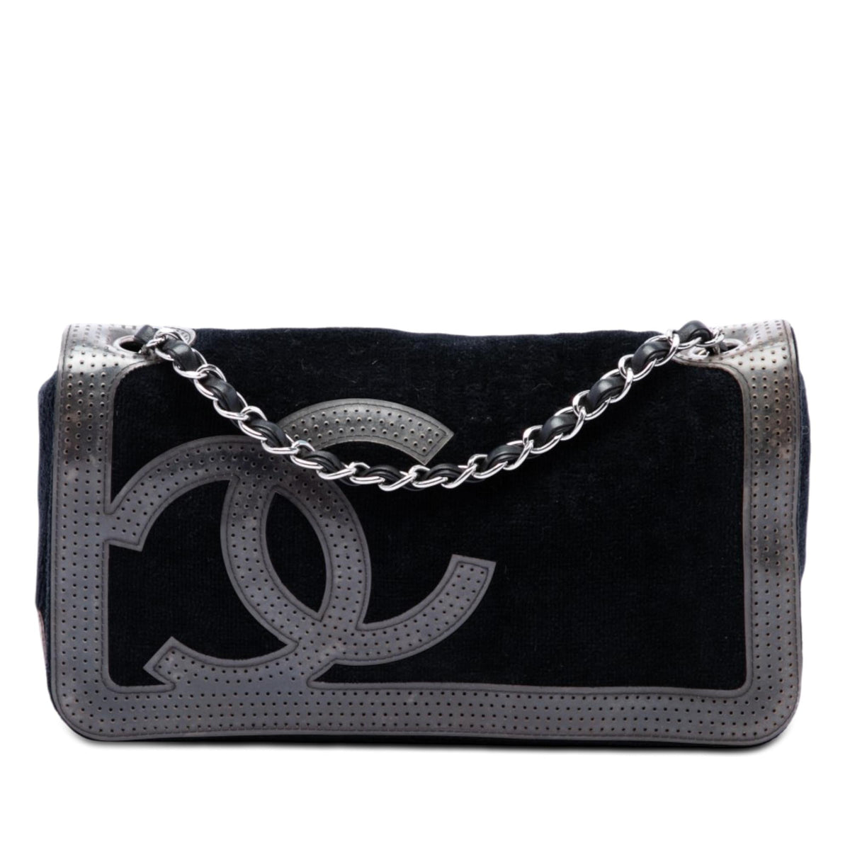Chanel Terry Cloth CC Sport Line Shoulder Bag