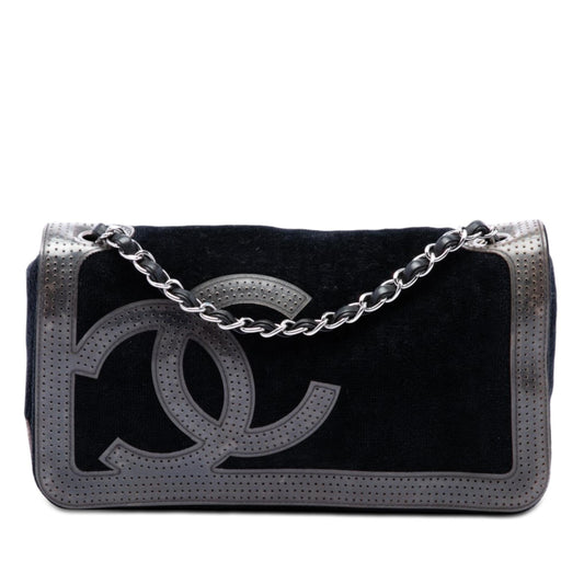 Chanel Terry Cloth CC Sport Line Shoulder Bag
