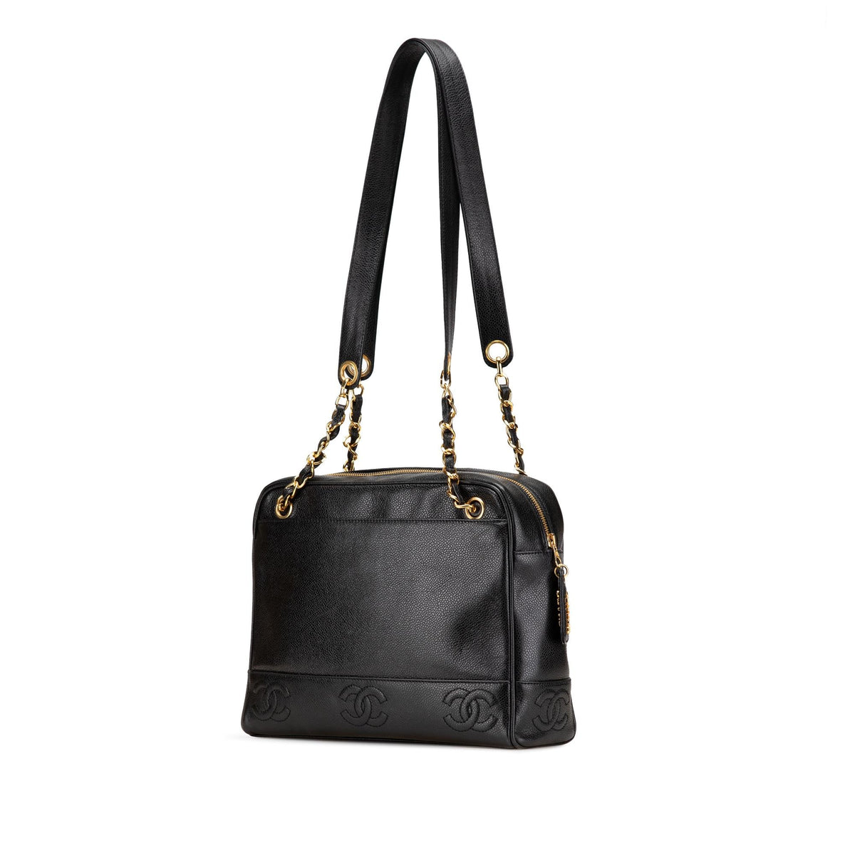 Chanel Triple CC Caviar Shoulder Bag
