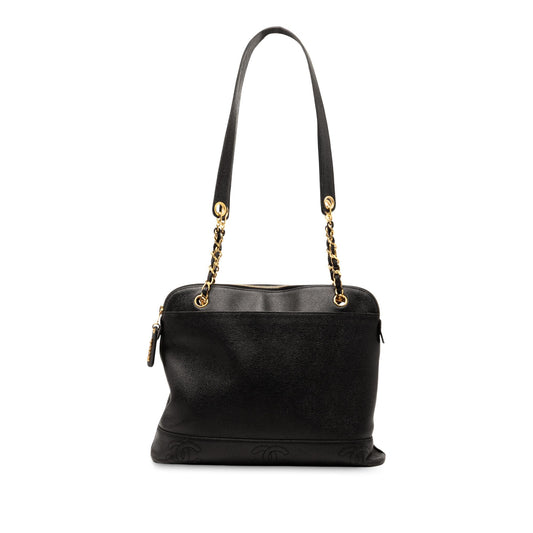 Chanel Triple CC Caviar Shoulder Bag