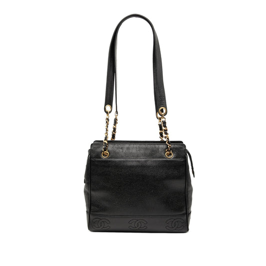 Chanel Triple CC Caviar Shoulder Bag