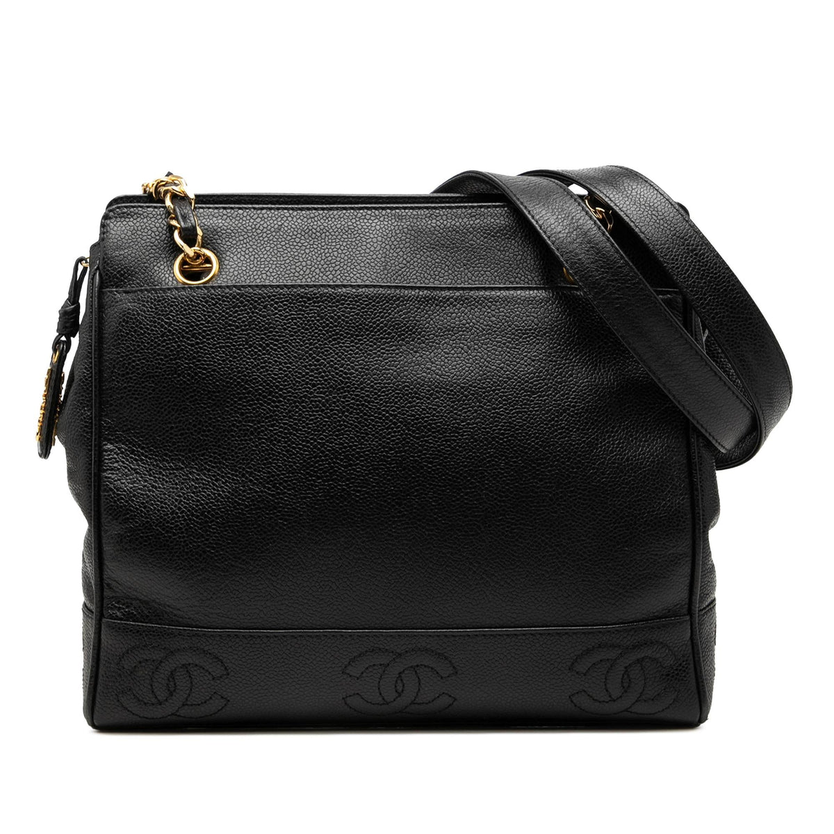 Chanel Triple CC Caviar Shoulder Bag