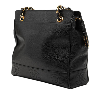 Chanel Triple CC Caviar Shoulder Bag