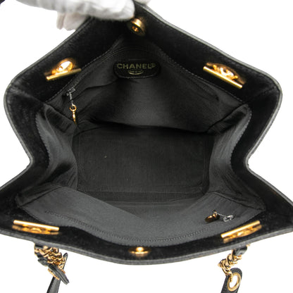Chanel Triple CC Caviar Tote
