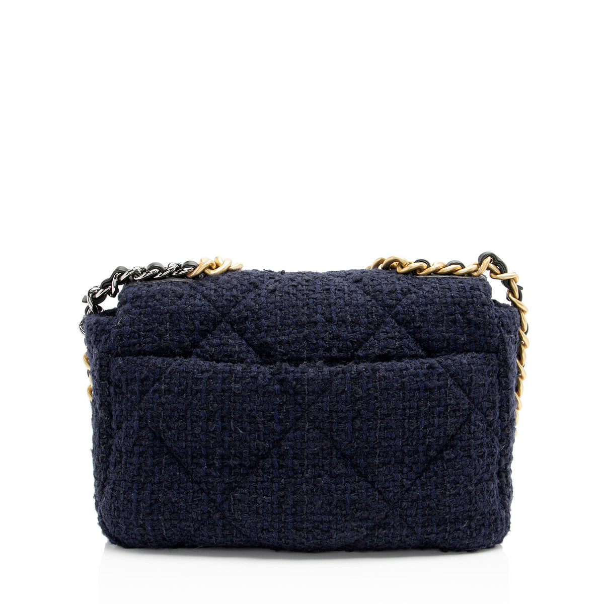 Chanel Tweed 19 Medium Flap Bag
