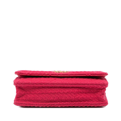 Chanel Tweed 19 Wallet On Chain