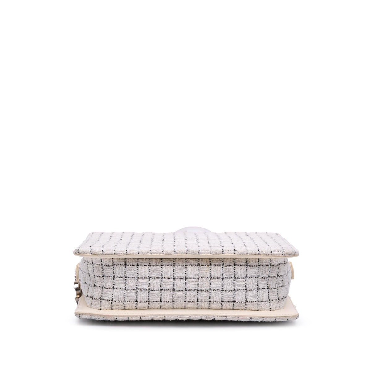 Chanel Tweed and Resin Zipped Shopping Bag