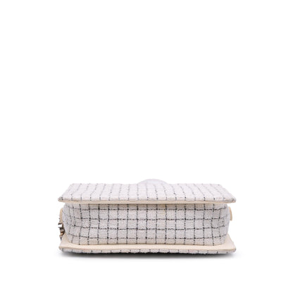 Chanel Tweed and Resin Zipped Shopping Bag