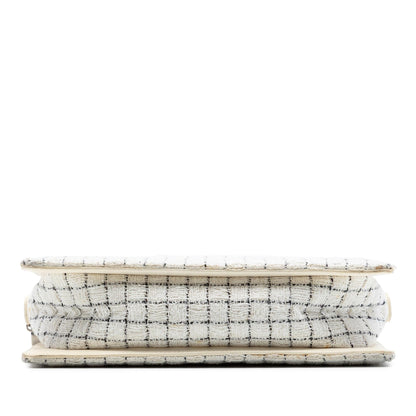 Chanel Tweed and Resin Zipped Shopping Bag