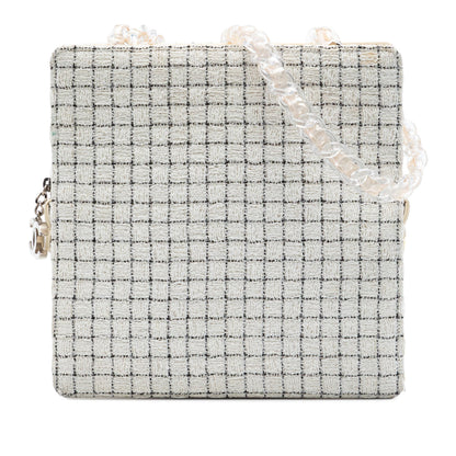 Chanel Tweed and Resin Zipped Shopping Bag