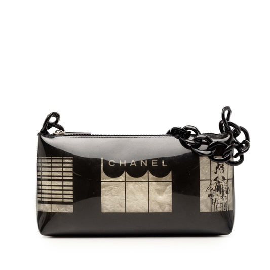 Chanel Vinyl Coco Window Pochette
